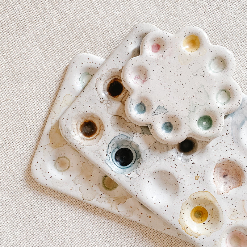 Caring for your Ceramic Paint Palette & Accessories - Tips & Tricks