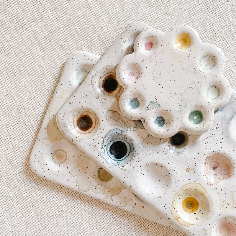 Caring for your Ceramic Paint Palette & Accessories - Tips & Tricks —  SarahBeePottery